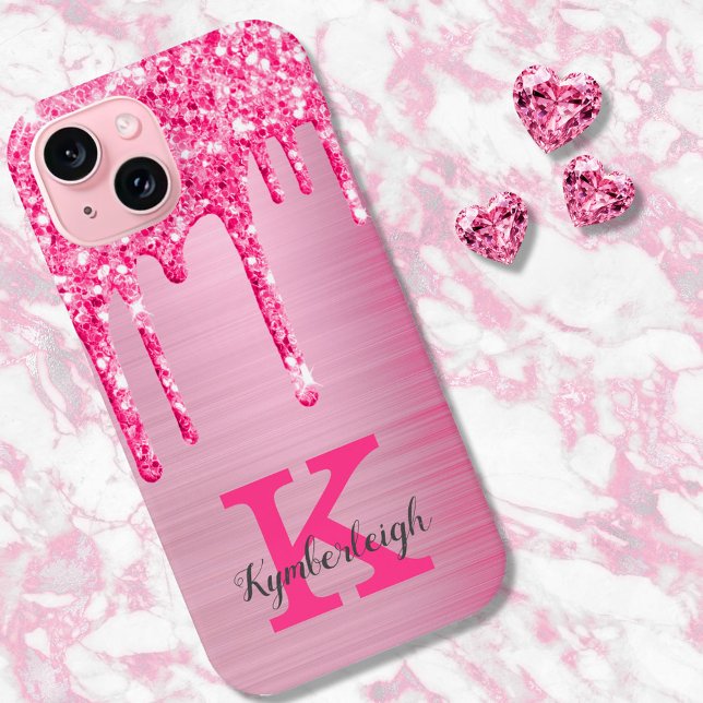 Coques Case-Mate iPhone Girly Rose Parties scintillant Drivers Chic Glam M (Créateur téléchargé)
