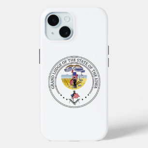 Coque Case-Mate iPhone Gîte de franc-maçonnerie de l'État de l'Iowa