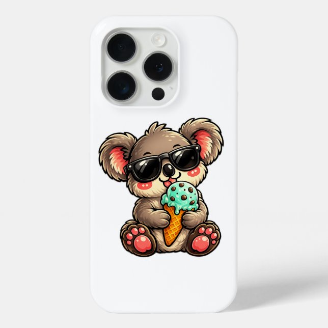 Coques Case-Mate iPhone Glace Cool Koala (Verso)