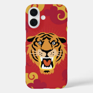 Coque Pour iPhone 16 Glace de tigre