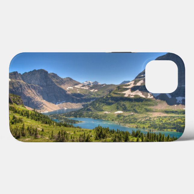 Coques Case-Mate iPhone Glace et neige | Parc national des Glaciers, Monta (Verso (horizontal))