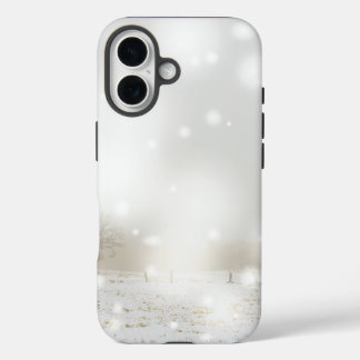 Coque Pour iPhone 16 Glace et neige texturée