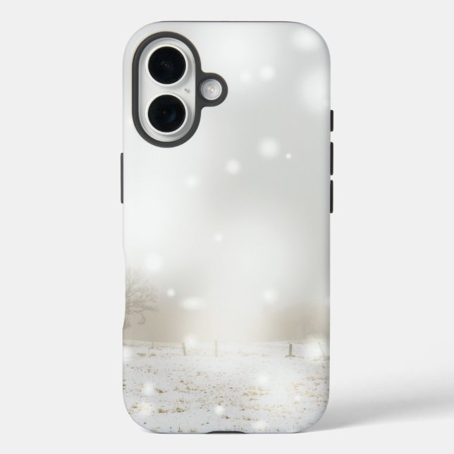 Coques Case-Mate iPhone Glace et neige texturée (Verso)