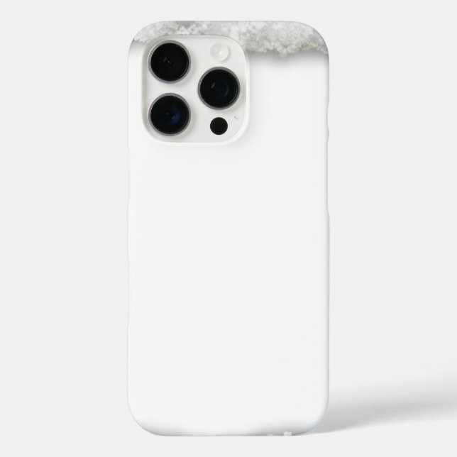 Coques Case-Mate iPhone Glace et neige texturée (Verso)