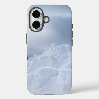 Coque Pour iPhone 16 Glace et neige texturée