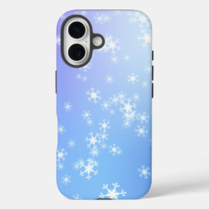 Coque Pour iPhone 16 Glace et neige texturée