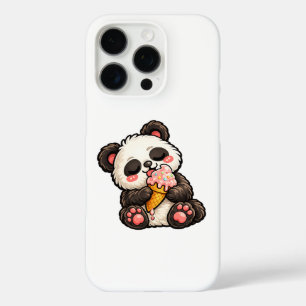 Coque iPhone 16 Pro Glace Panda Mignon
