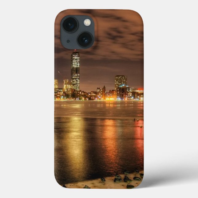 Coques Case-Mate iPhone Glace partiellement fondue sur Charles River à (Verso)