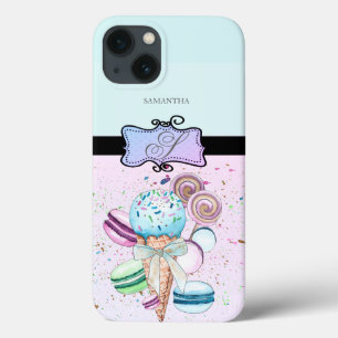 Case-Mate iPhone Case Glace rayée girly de style moderne