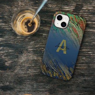 Coque Case-Mate iPhone Glam moderne Luxe Parties scintillant design Monog