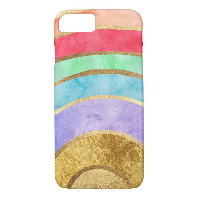 Coques Case-Mate iPhone Glam Rainbow (Dos)