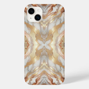 Coque Case-Mate iPhone Glam Rose Gold Luxueux Tendance Marbre Papillon