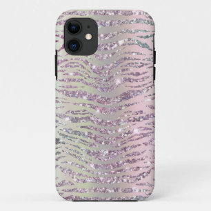 Case-Mate iPhone Case Glam Strass Rose Diamant Rayures de Tigre