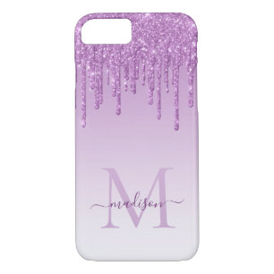 Case-Mate iPhone Case Glam Violet Parties scintillant gouttes Étincelle