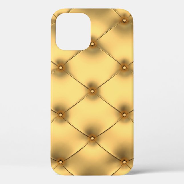 Coques Case-Mate iPhone Glamour D'Or : Décor Luxueux. (Verso)