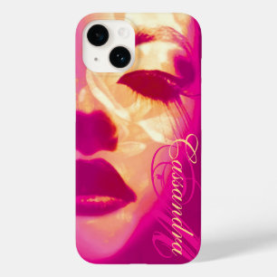 Coques Pour iPhone Glamour peint mode rose