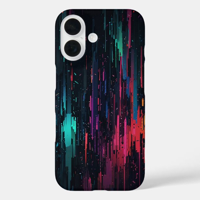 Coques Case-Mate iPhone Glitch effect Phone Case (Verso)