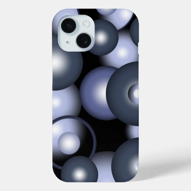 Coques Case-Mate iPhone Global Concentric Circle Orbital Art Abstrait (Verso)