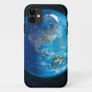 Coque Case-Mate iPhone Globe DayNight Amérique
