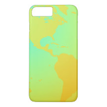 Globe jaune vert or néon