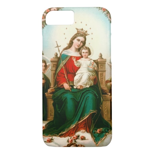 Coques Case-Mate iPhone gloire à jésus et marie (Dos)