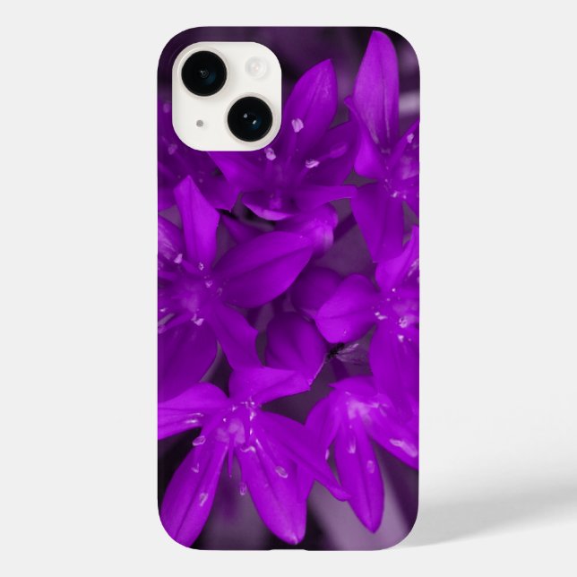 Coques Case-Mate iPhone Gloire du pourpre de neige (Verso)