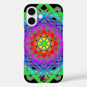 Coque Pour iPhone 16 Glyphe Spectra Héroïque