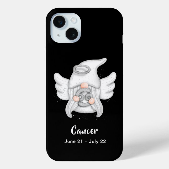 Coques Case-Mate iPhone Gnome Cancer Astrologie Signal Angel (Verso)