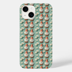 Coque Case-Mate iPhone Gnome et marguerite Motif sans couture