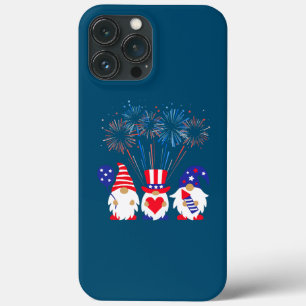 Case-Mate iPhone Case Gnomes Drapeau Patriotique Américain Gnomes 4 juil