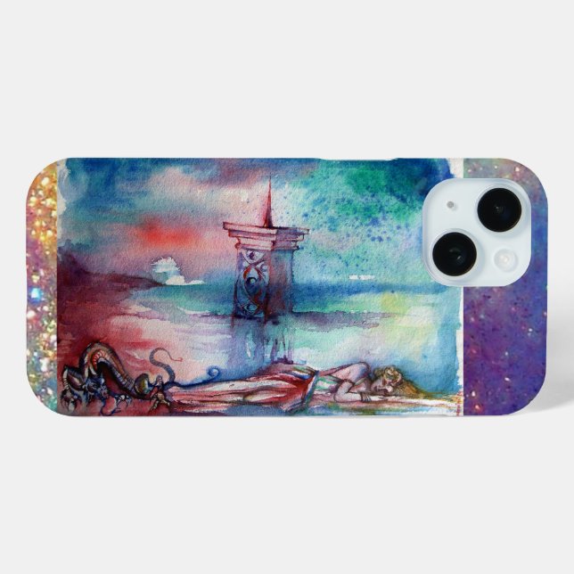 COQUES Case-Mate iPhone GNOMON ET DAME DU LAC (Verso (horizontal))