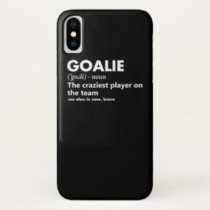 Case-Mate iPhone Case Goalie Goalkeeper Définition Football Hockey