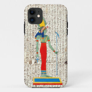Coque Case-Mate iPhone Goddes égyptiens anciens Hiéroglyphes Design
