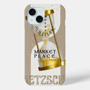 Coque Case-Mate iPhone Gold Art Nouveau Introvert Philosophie citation