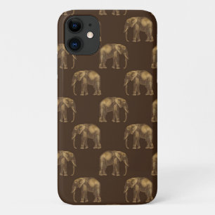 Case-Mate iPhone Case Gold Elephant Chic élégant élégant