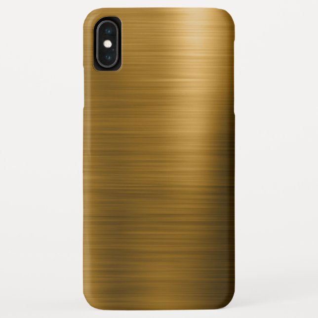 Coques Case-Mate iPhone Gold Foil Motif métallique de luxe (Dos)
