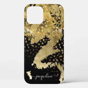 Case-Mate iPhone Case Gold Parties scintillant Foil Sparkle Chic Girl No