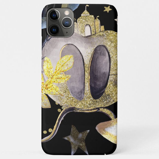 Coques Case-Mate iPhone *~* Gold Parties scintillant Imaginaire Stars Carr (Dos)