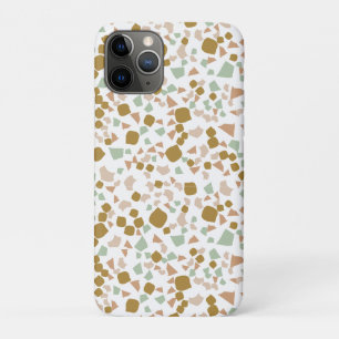 Case-Mate iPhone Case Gold terrazzo Minimal moderne