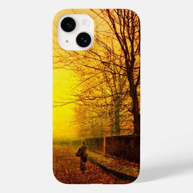 Coques Case-Mate iPhone Golden Autumn John Atkinson Grimshaw (Verso)
