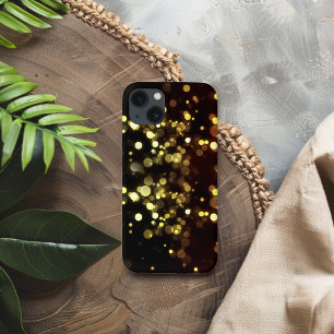 Case-Mate iPhone Case Golden Bokeh éclaire les lentilles photographiques
