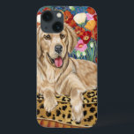 Coques Pour iPhone Golden Boy Retriever<br><div class="desc">Animaux</div>