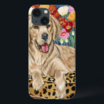 iPhone 13 Case Golden Boy Retriever<br><div class="desc">Animaux</div>