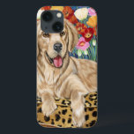 iPhone 13 Case Golden Boy Retriever<br><div class="desc">Animaux</div>