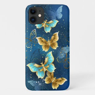 Case-Mate iPhone Case Golden butterflies