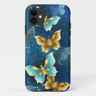 Case-Mate iPhone Case Golden butterflies