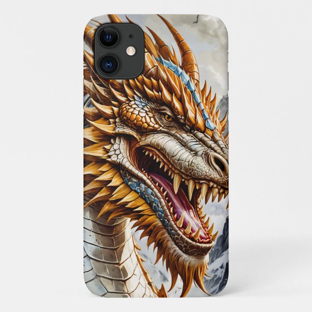 Coques Case-Mate iPhone Golden Dragon (Dos)