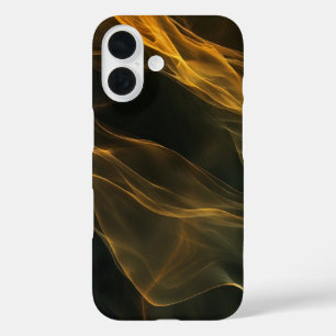 Coque Pour iPhone 16 Golden Ember Veil