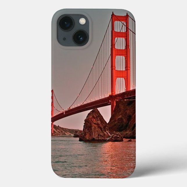 Coques Case-Mate iPhone Golden gate bridge chez Sun vers le bas (Verso)