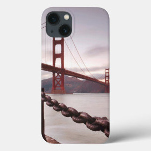 Etui iPhone Case-Mate Golden gate bridge contre des montagnes